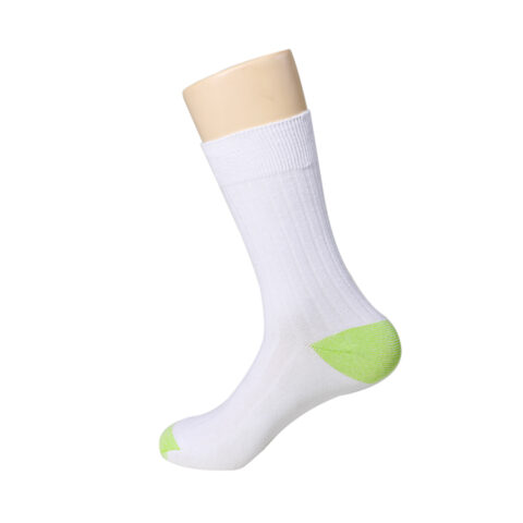Combed Cotton White Basketball Socks