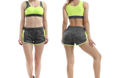Women Gym Suit Sport Bra Tops Yoga Leggings Set Two Pieces Ladies Workout Fitness Wear Yoga Set